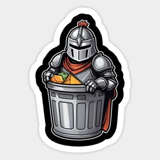 Garbage Knight 3 Sticker